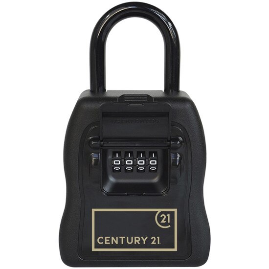 CENTURY 21® Branded Lockbox VaultLOCKS® 5000 | MFS Supply Front with Century 21 Logo